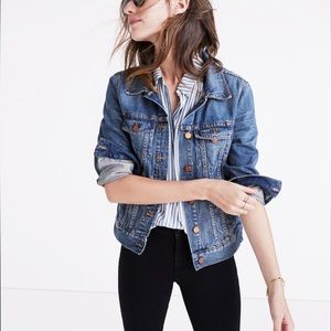 COPY - Madewell The Jean Jacket in Pinter Wash ASO Meghan Markle